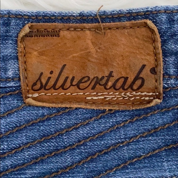 90’s vintage Silvertab blue medium fade denim - Picture 8 of 8